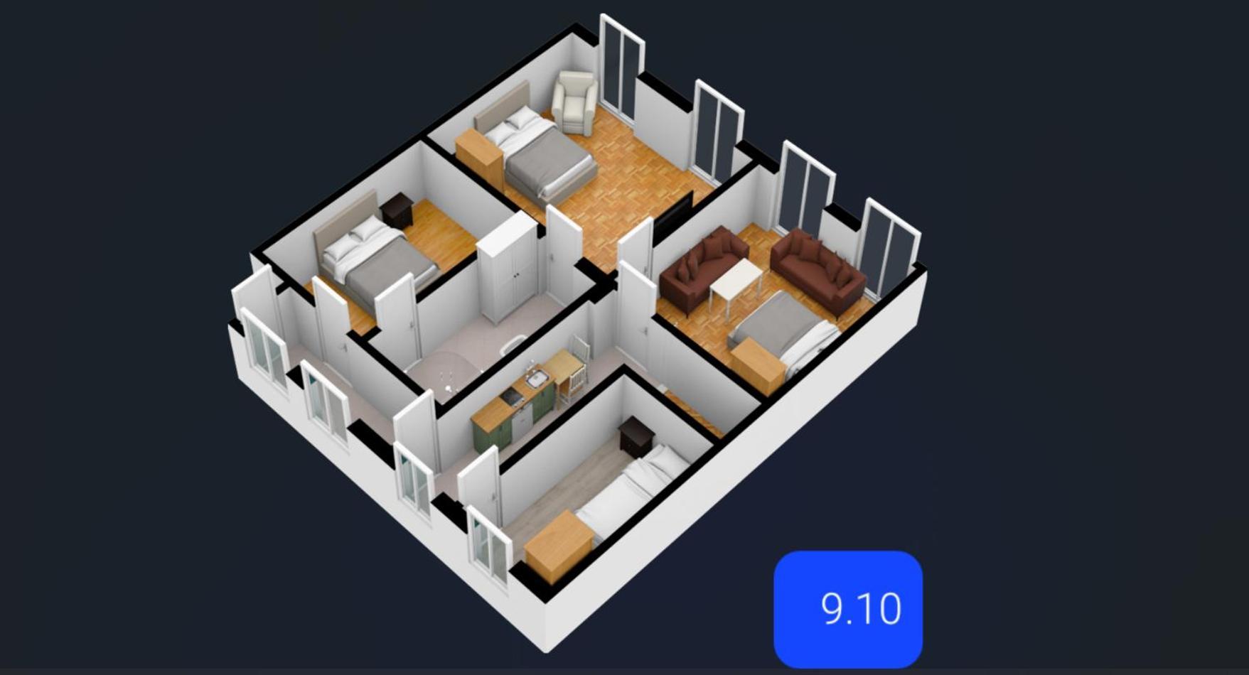 Four-Bedroom, Four King-Size Comfort Wiedeń Zewnętrze zdjęcie
